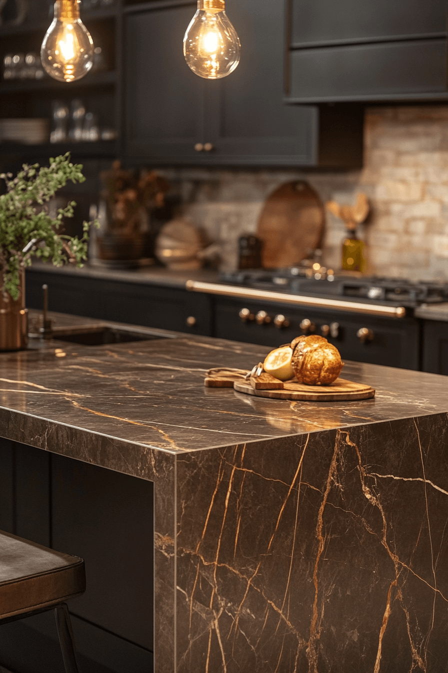 moody cottage kitchen