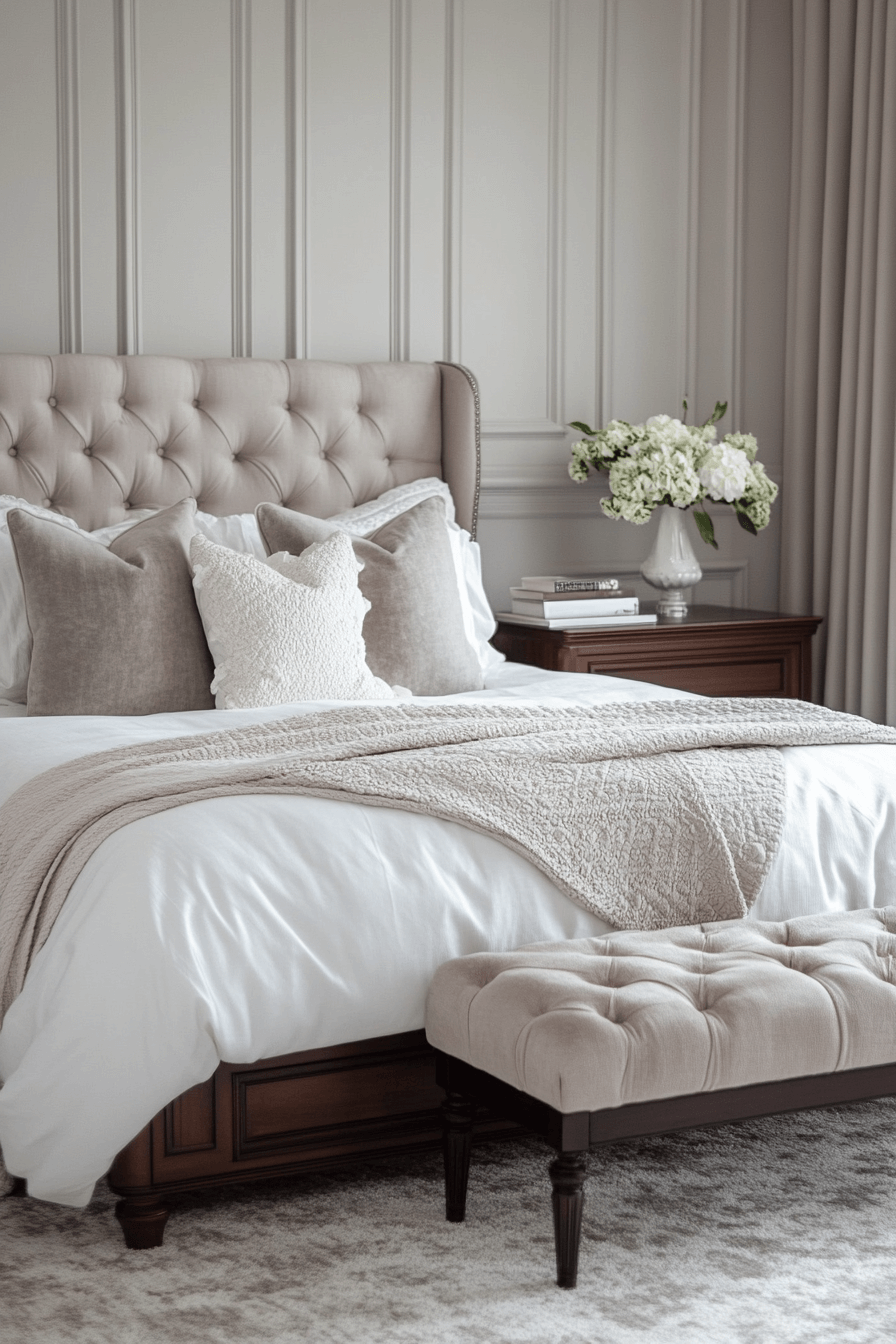 modern victorian bedroom