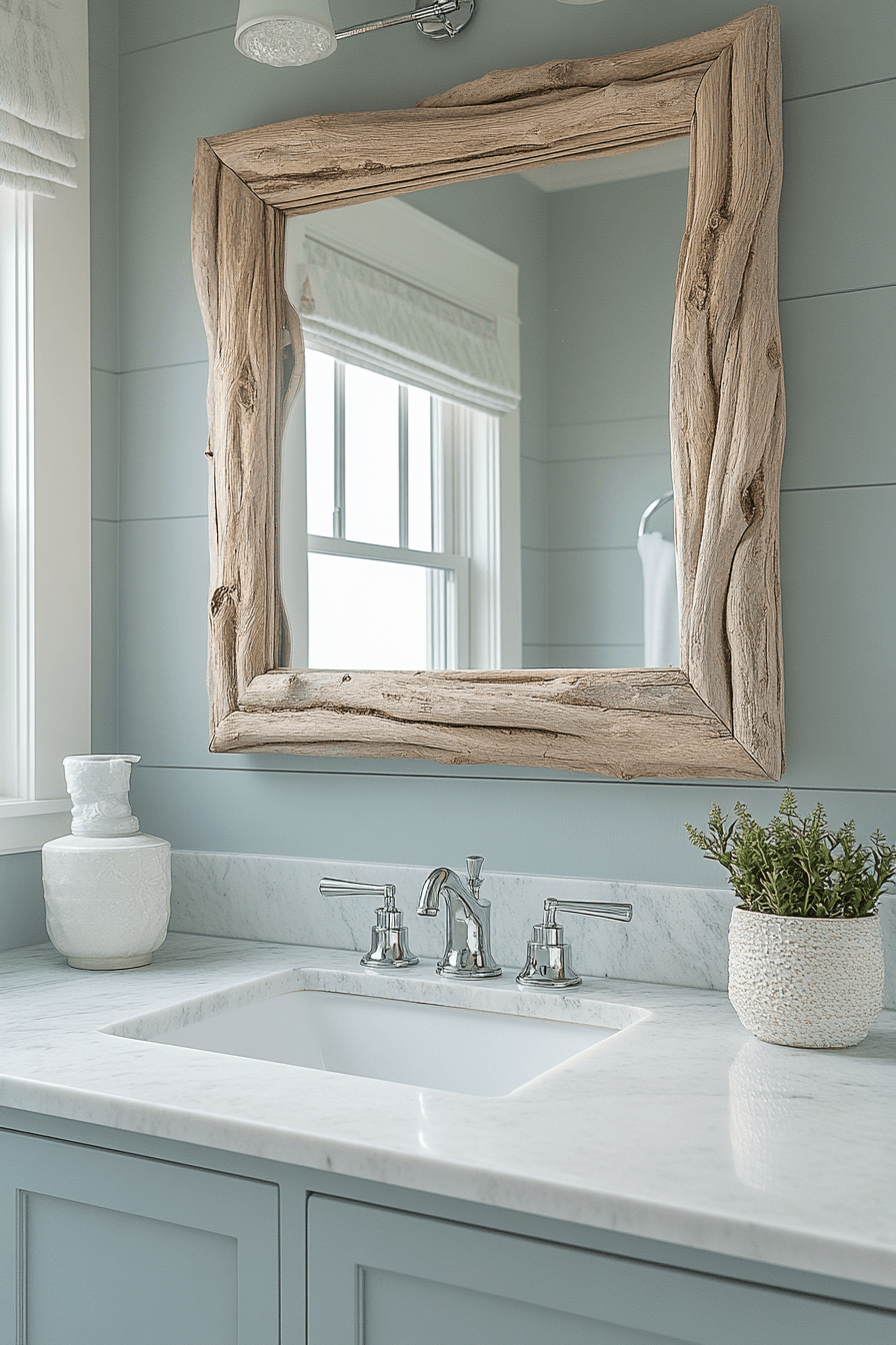 coastal cottage bathroom