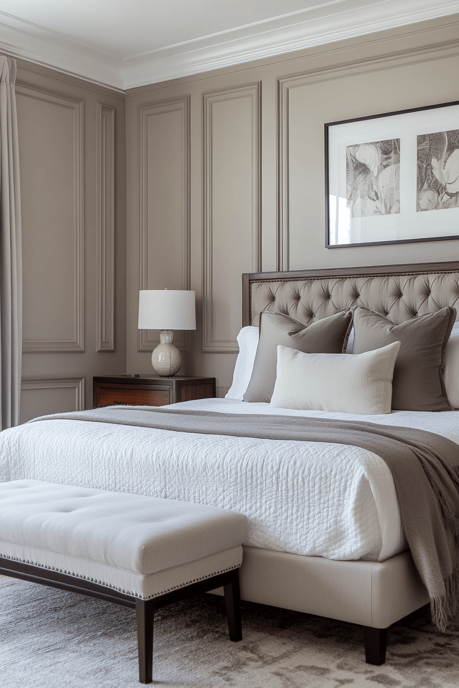 modern victorian bedroom