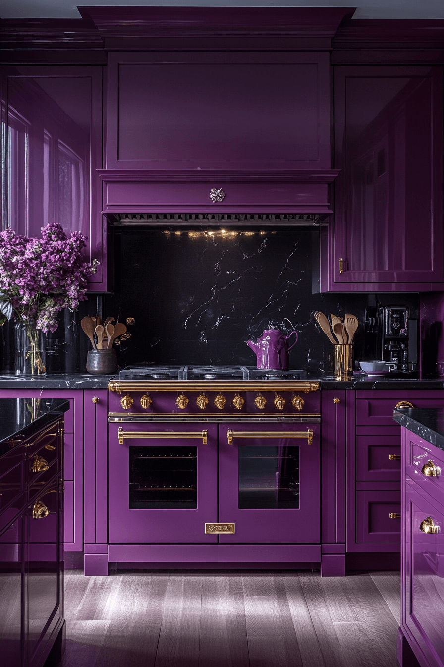 modern victorian kitchen