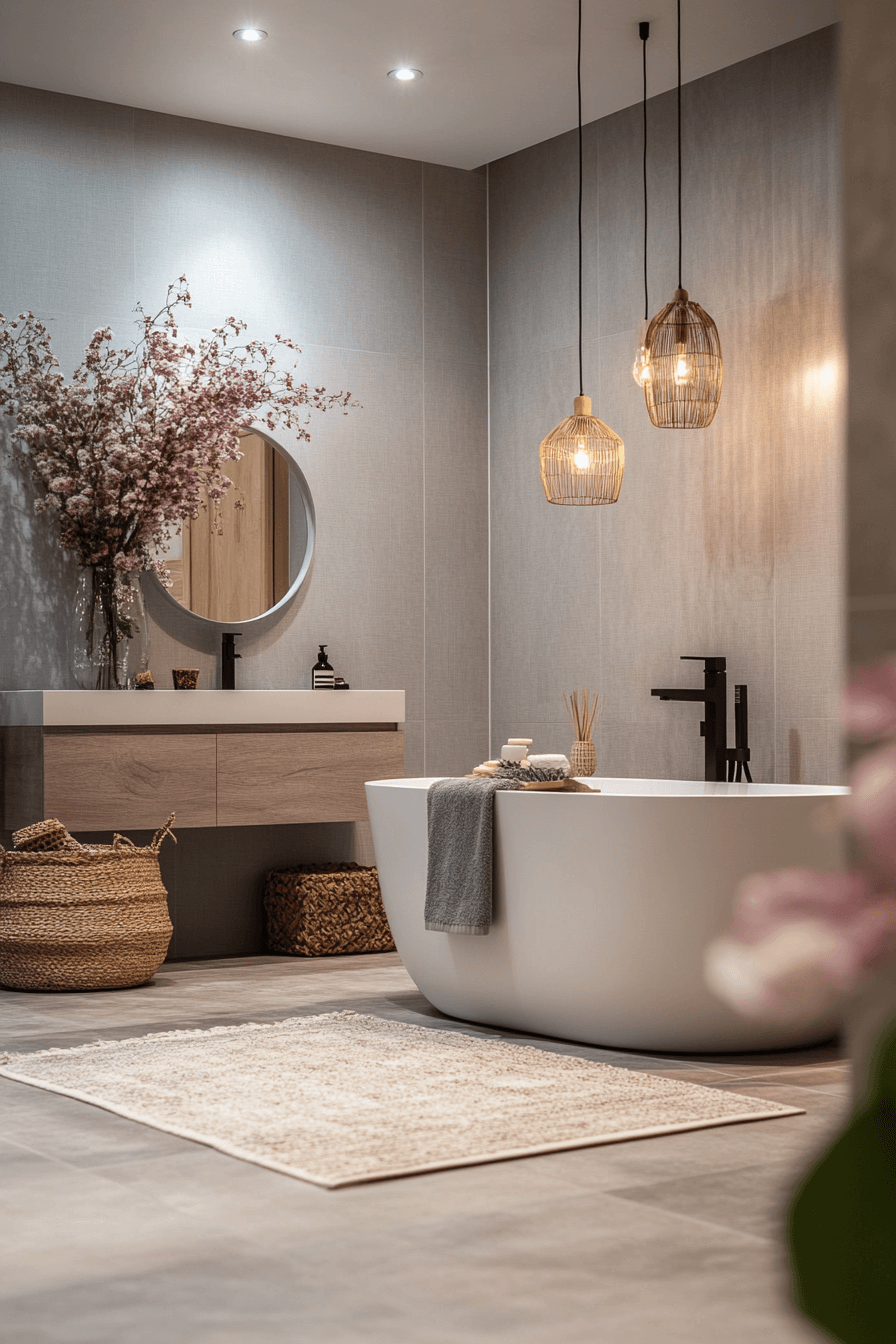 modern victorian bathroom