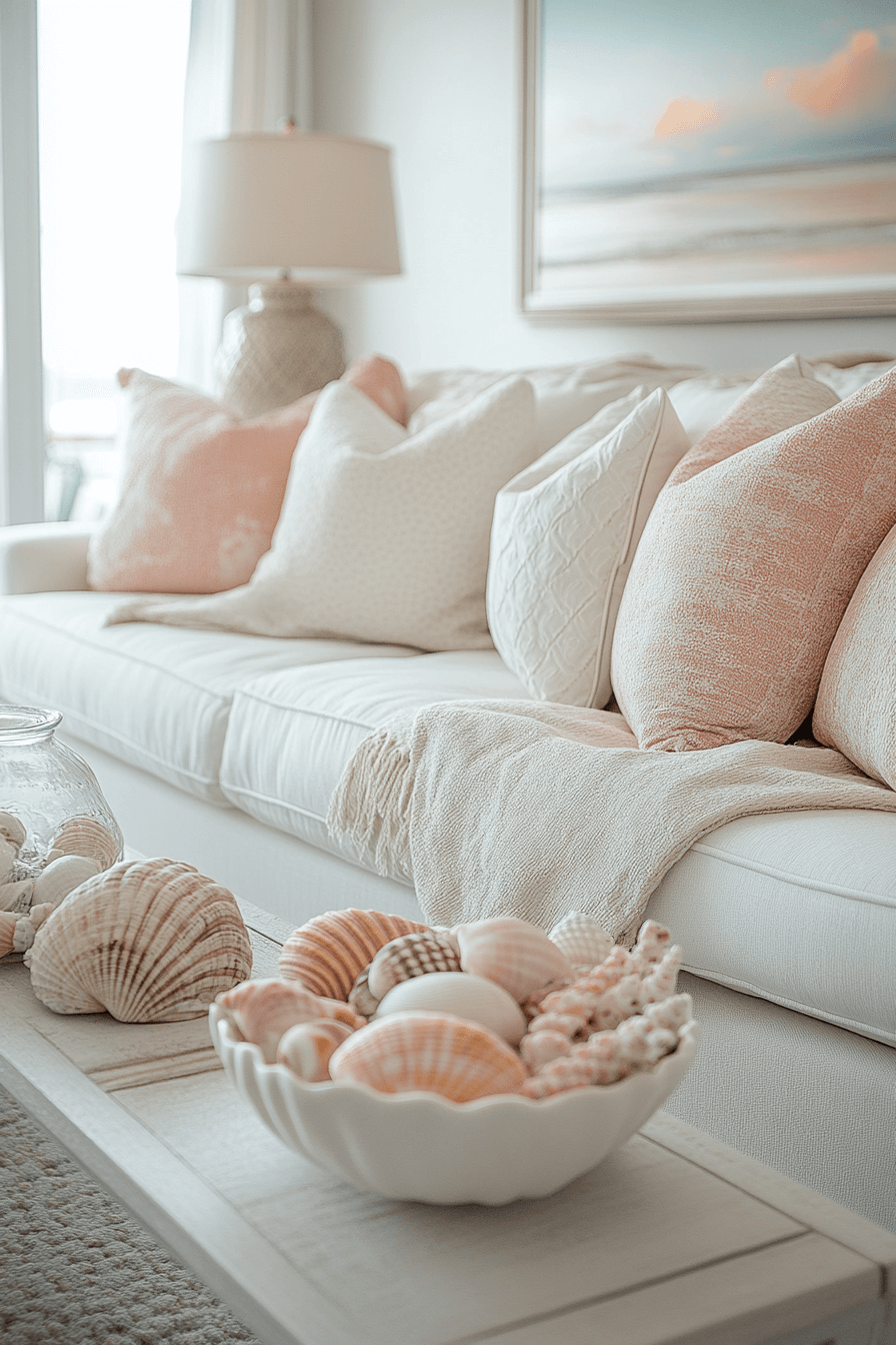 coastal cottage living room