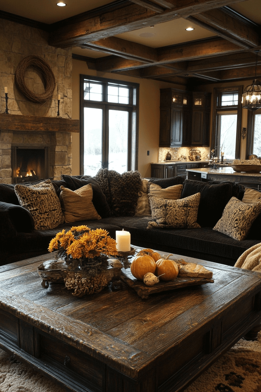 cabin living room