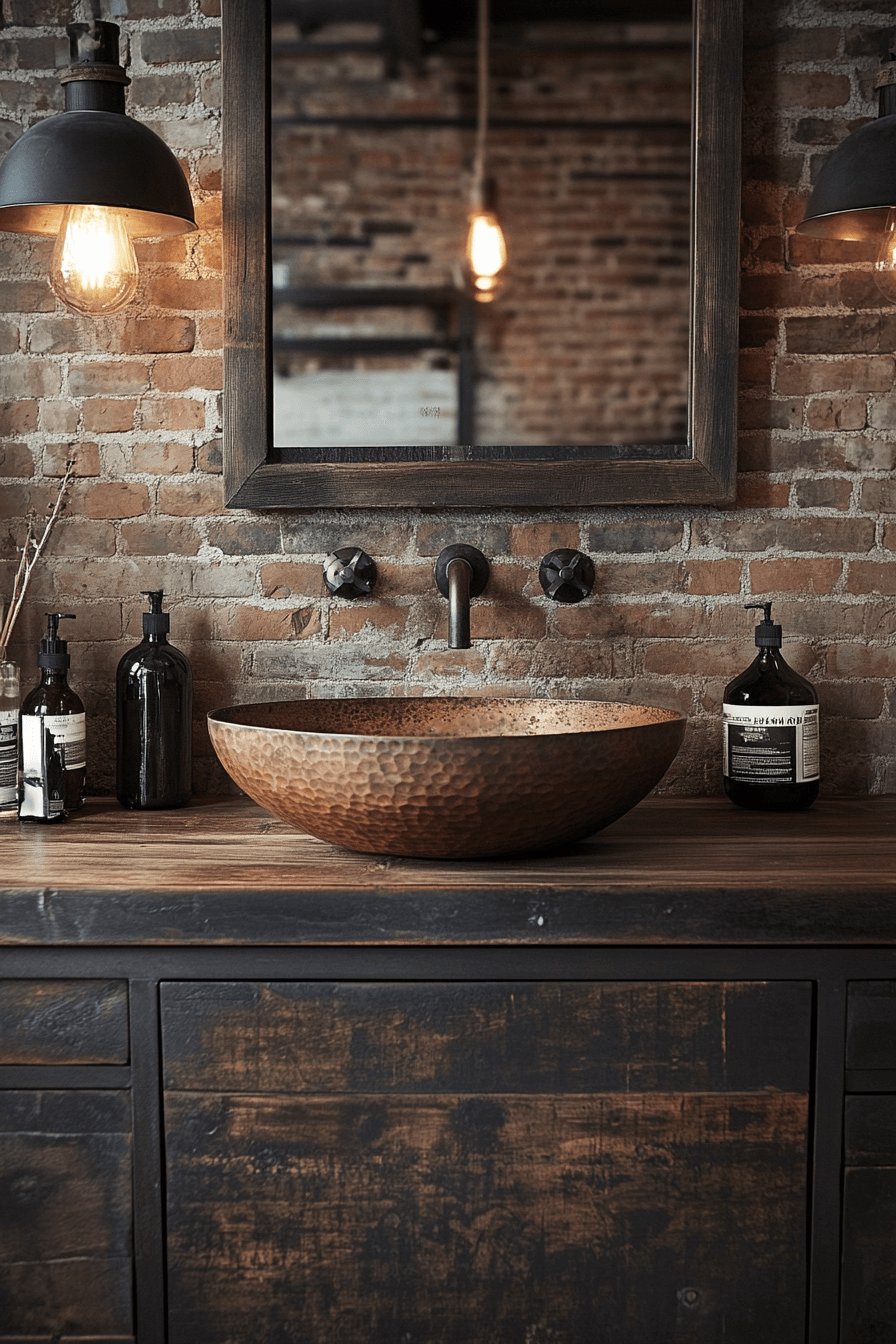 industrial bathroom ideas