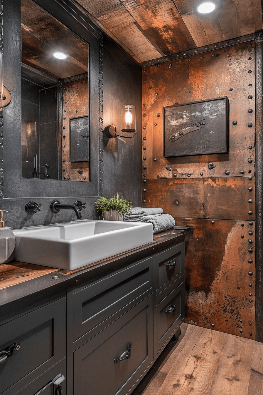 industrial bathroom ideas