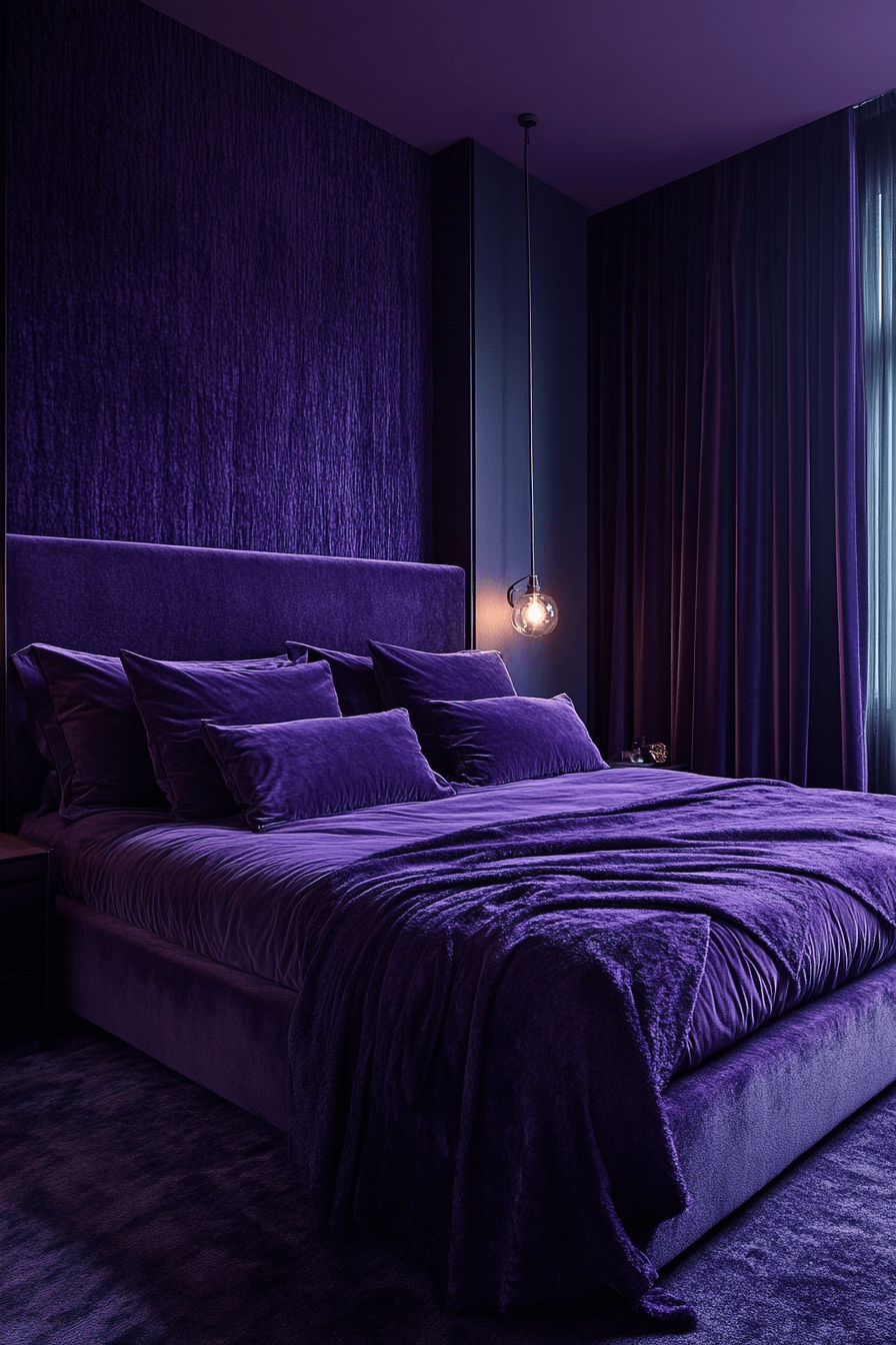 minimalistic bedroom ideas dark