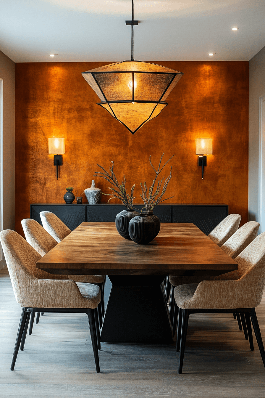 modern victorian dining room