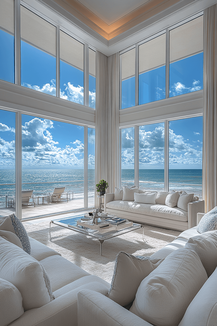 coastal cottage living room