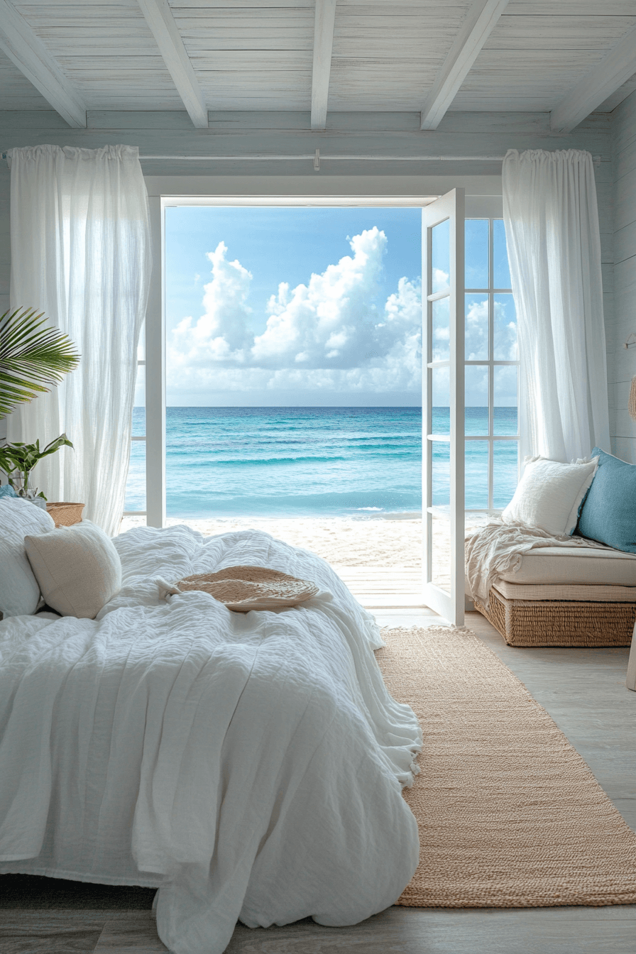 coastal cottage bedroom