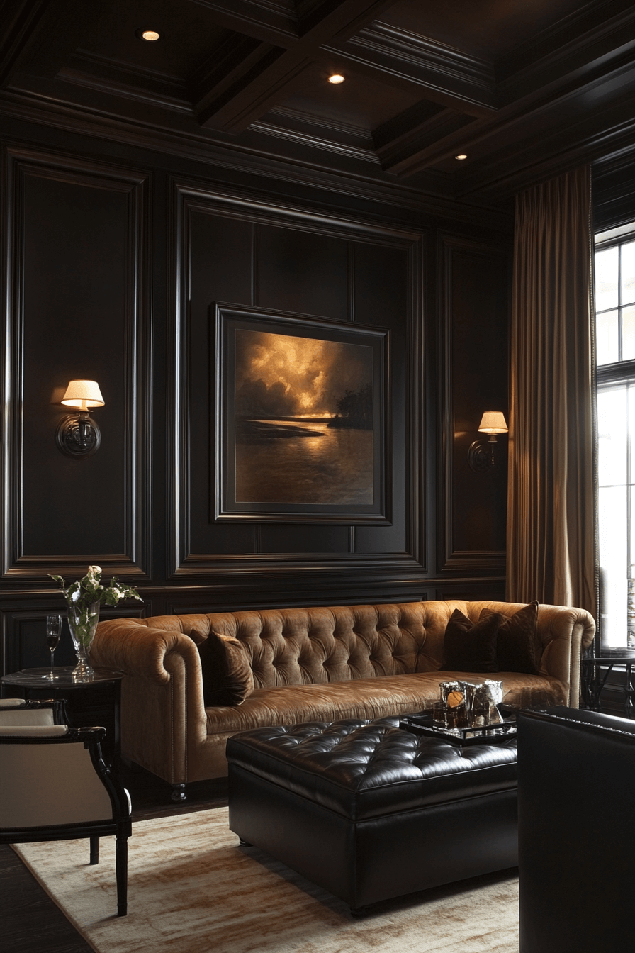 brown living room decorating ideas