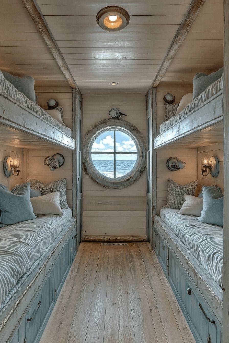 old cabin interior bedroom
