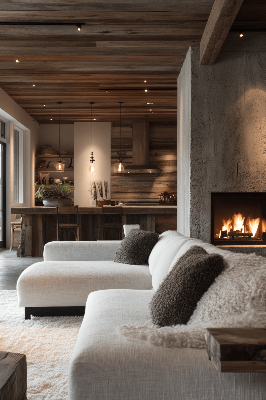 cabin living room