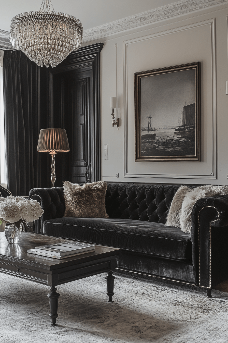modern vintage interior