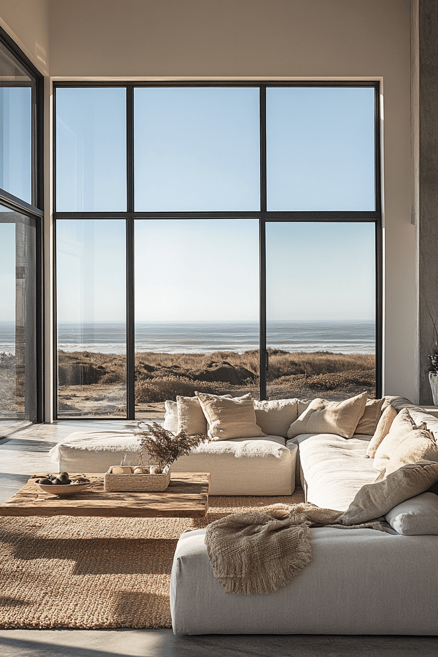 coastal cottage living room