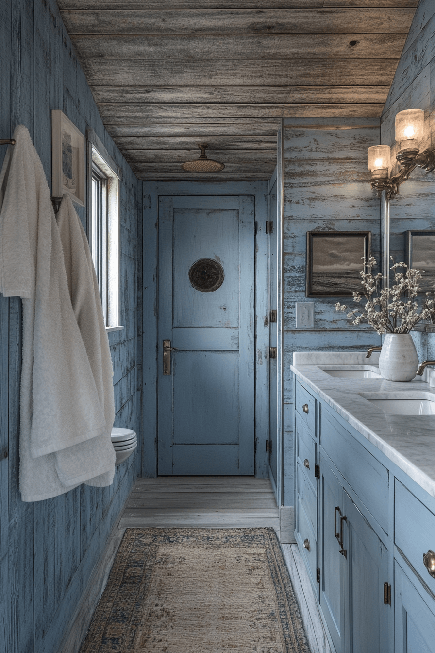 coastal cottage bathroom