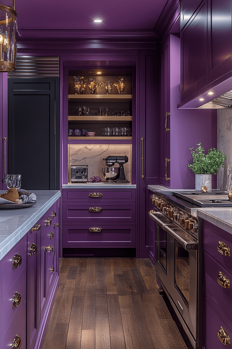 modern victorian kitchen