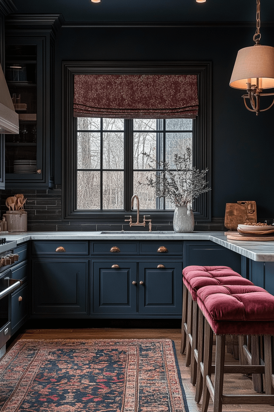 moody cottage kitchen