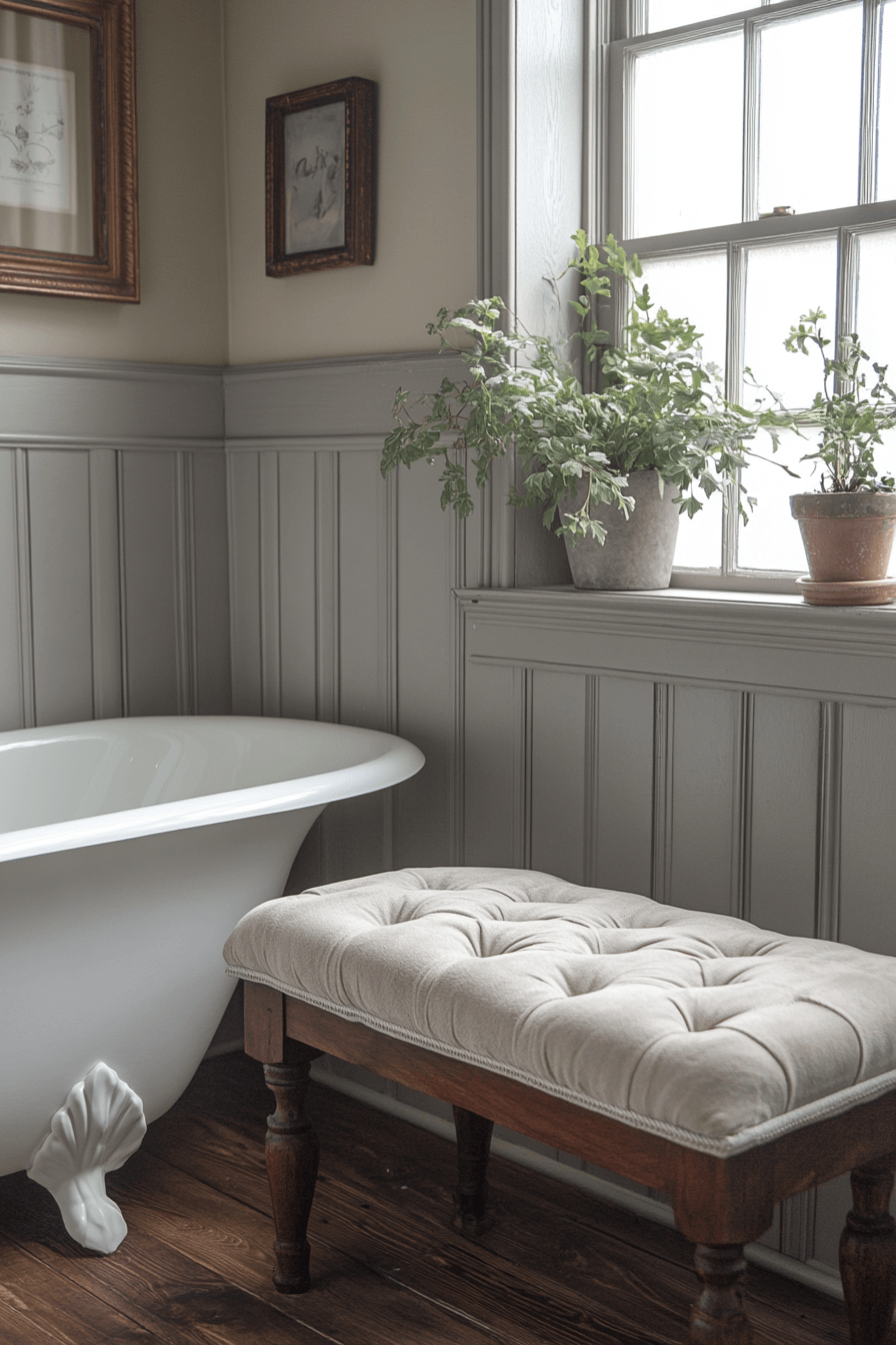 modern victorian bathroom