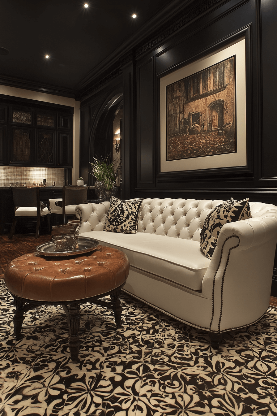 modern vintage interior