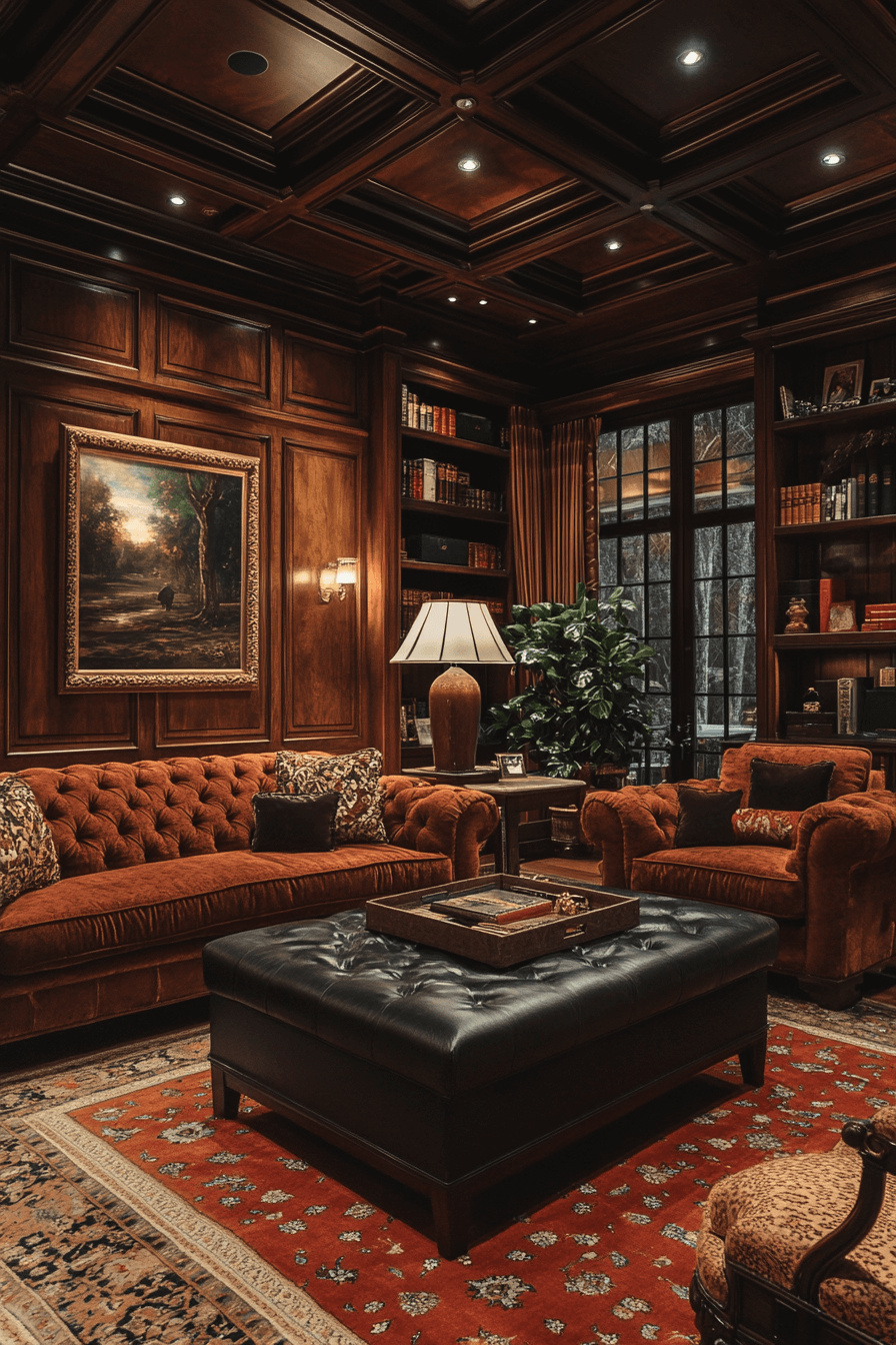 brown living room decorating ideas