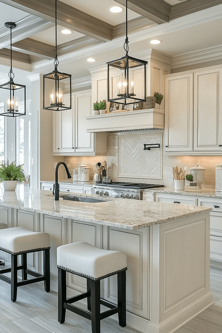 neoclassical kitchen