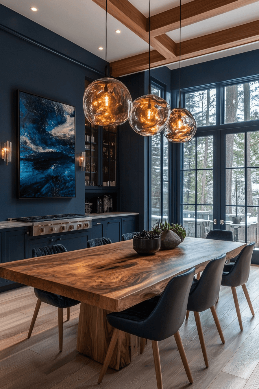 modern victorian dining room