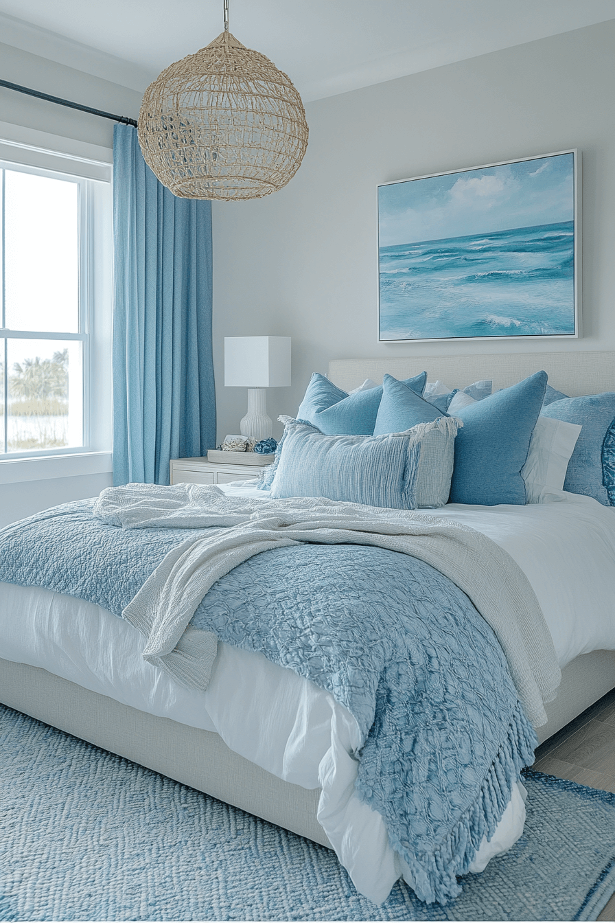 coastal cottage bedroom