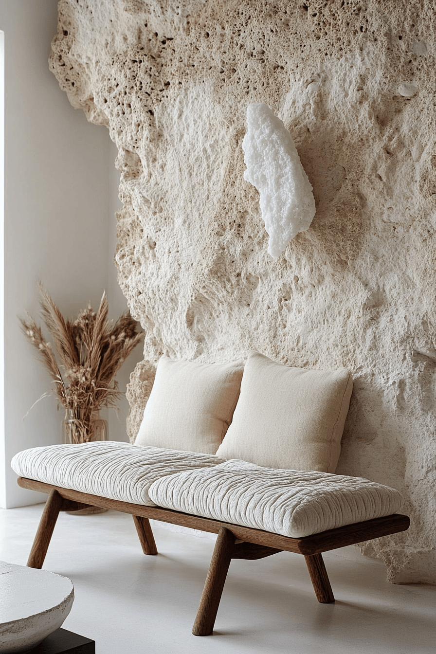 stone wall interior