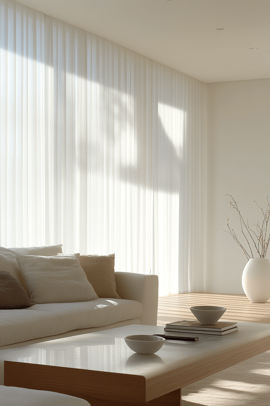 moody neutral living room