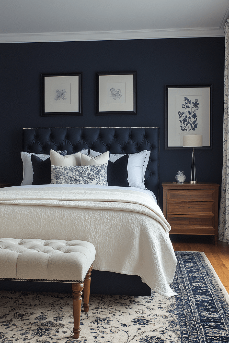 modern victorian bedroom