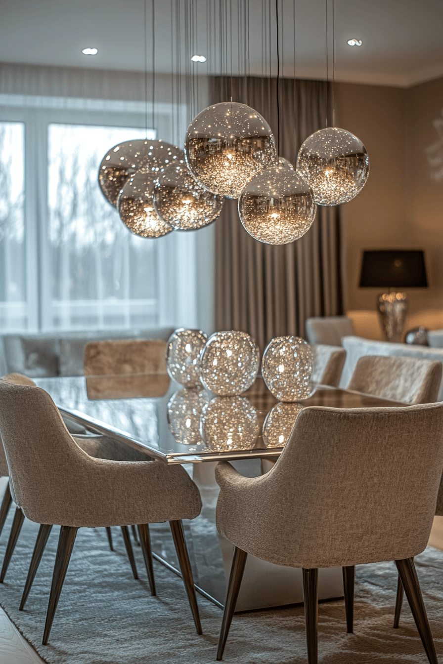 modern victorian dining room