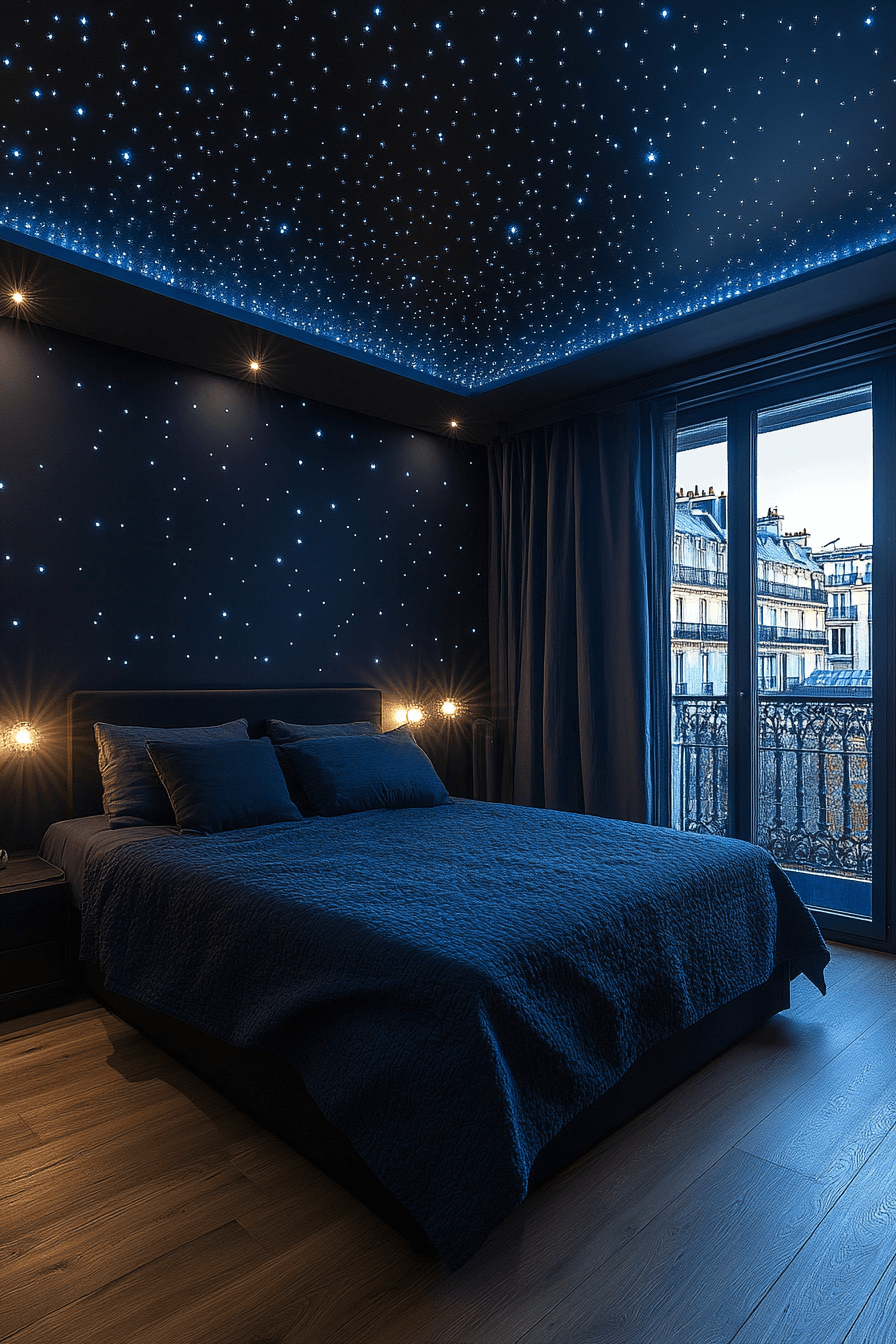 minimalistic bedroom ideas dark