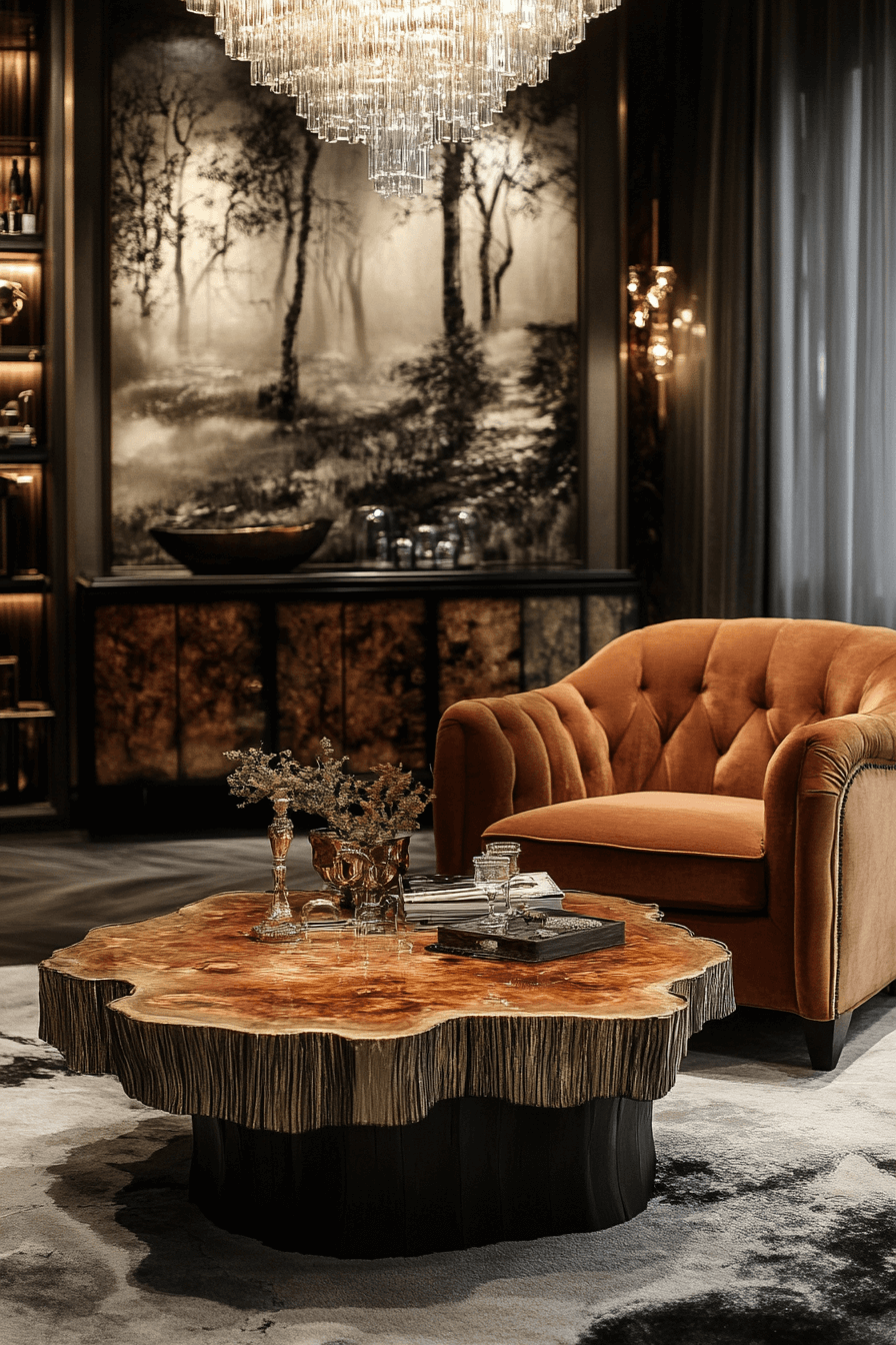 cabin living room
