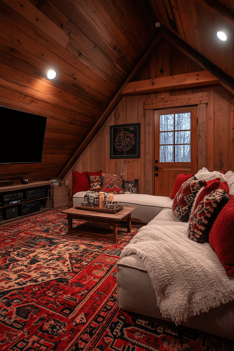 cabin living room