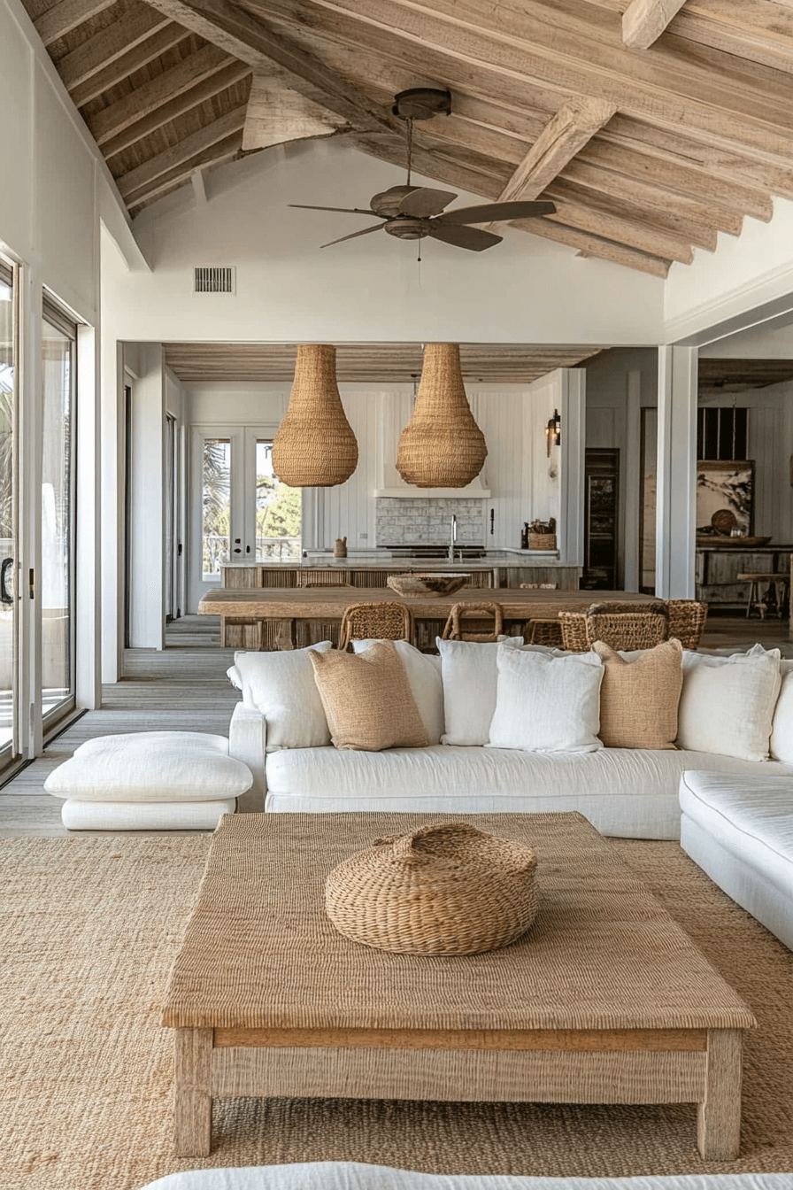 coastal cottage living room