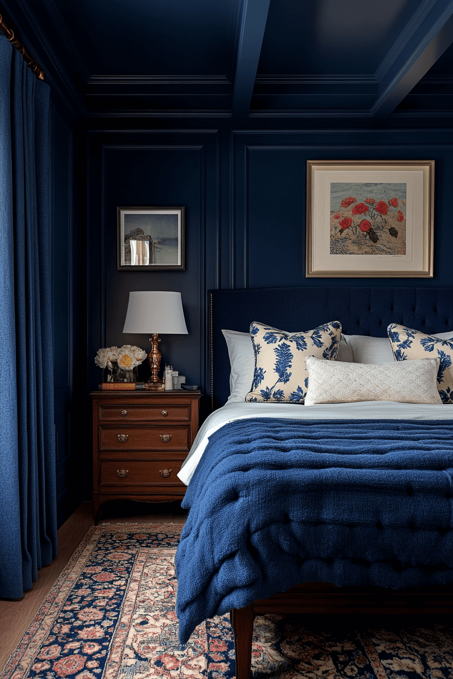 minimalistic bedroom ideas dark