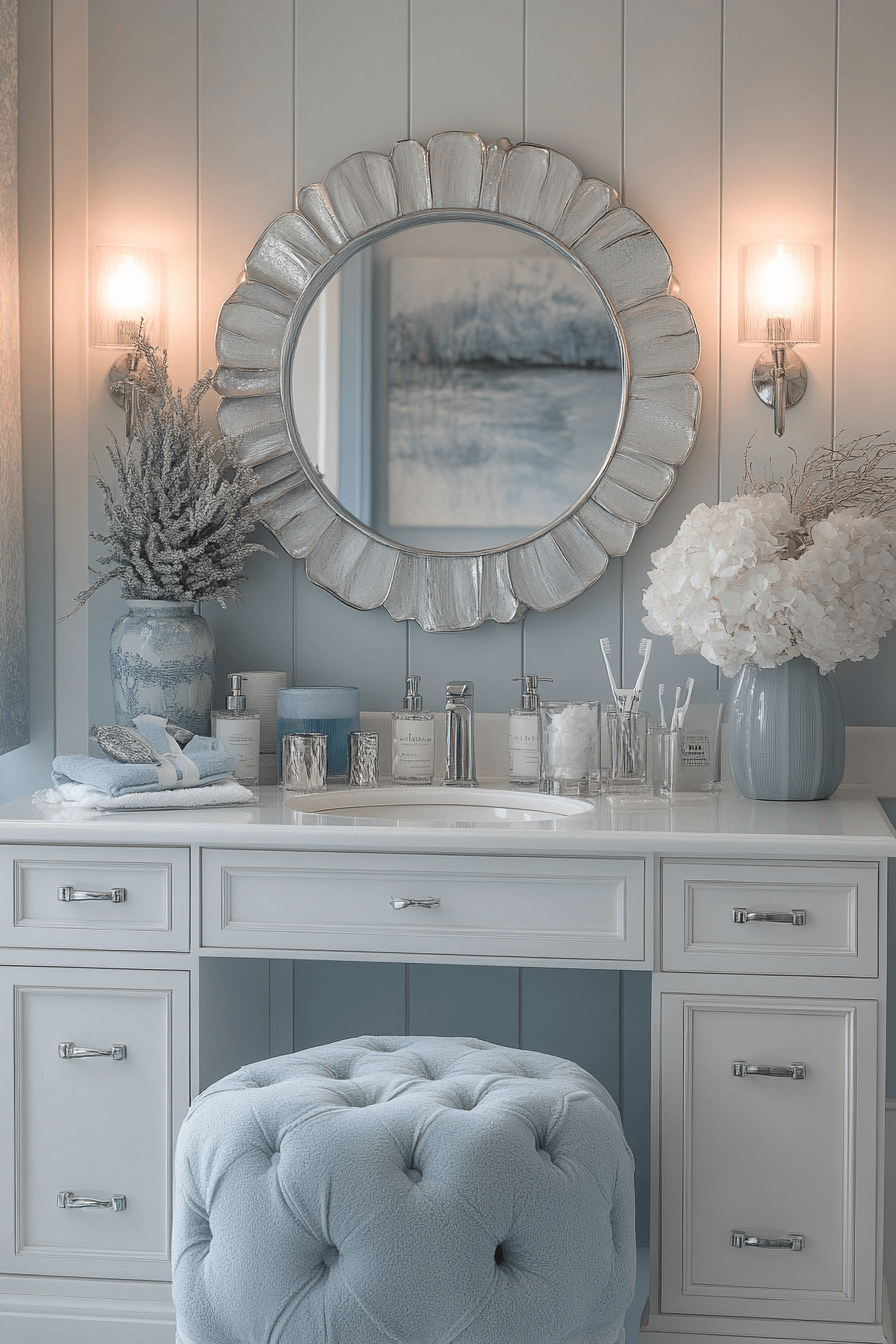 coastal cottage bathroom