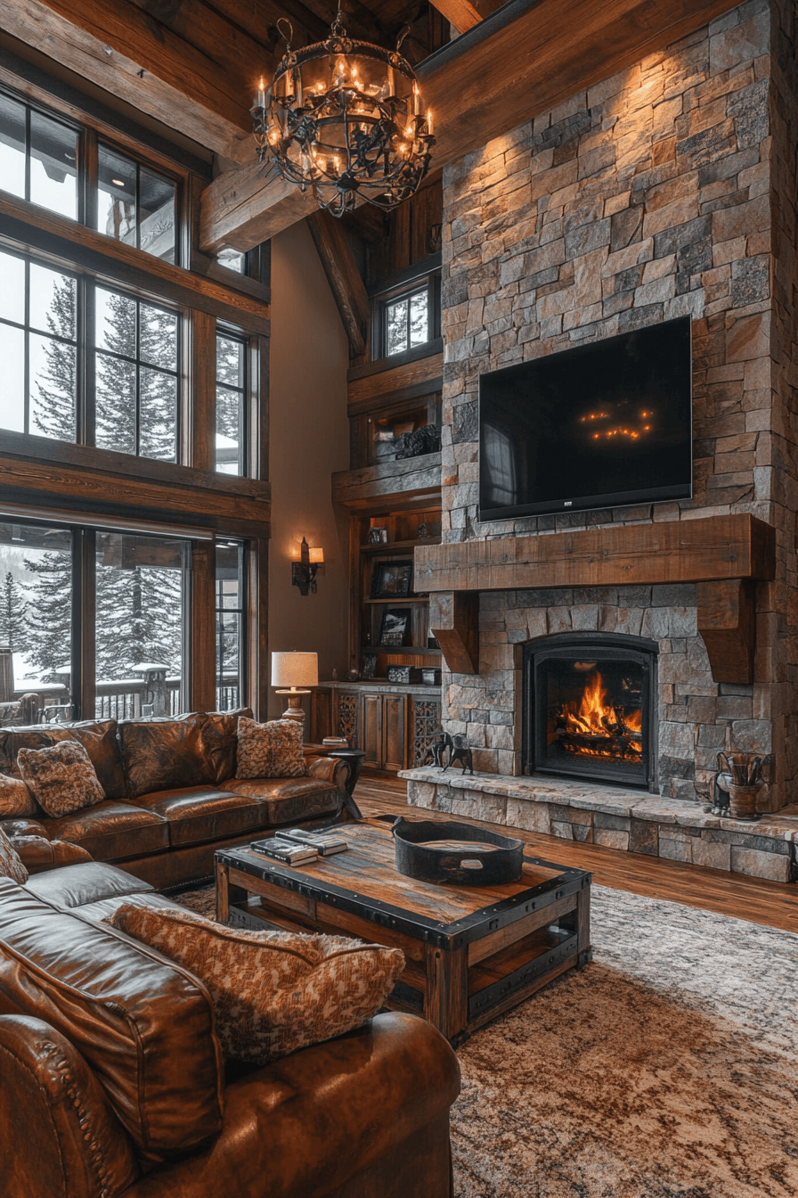 brown living room decorating ideas