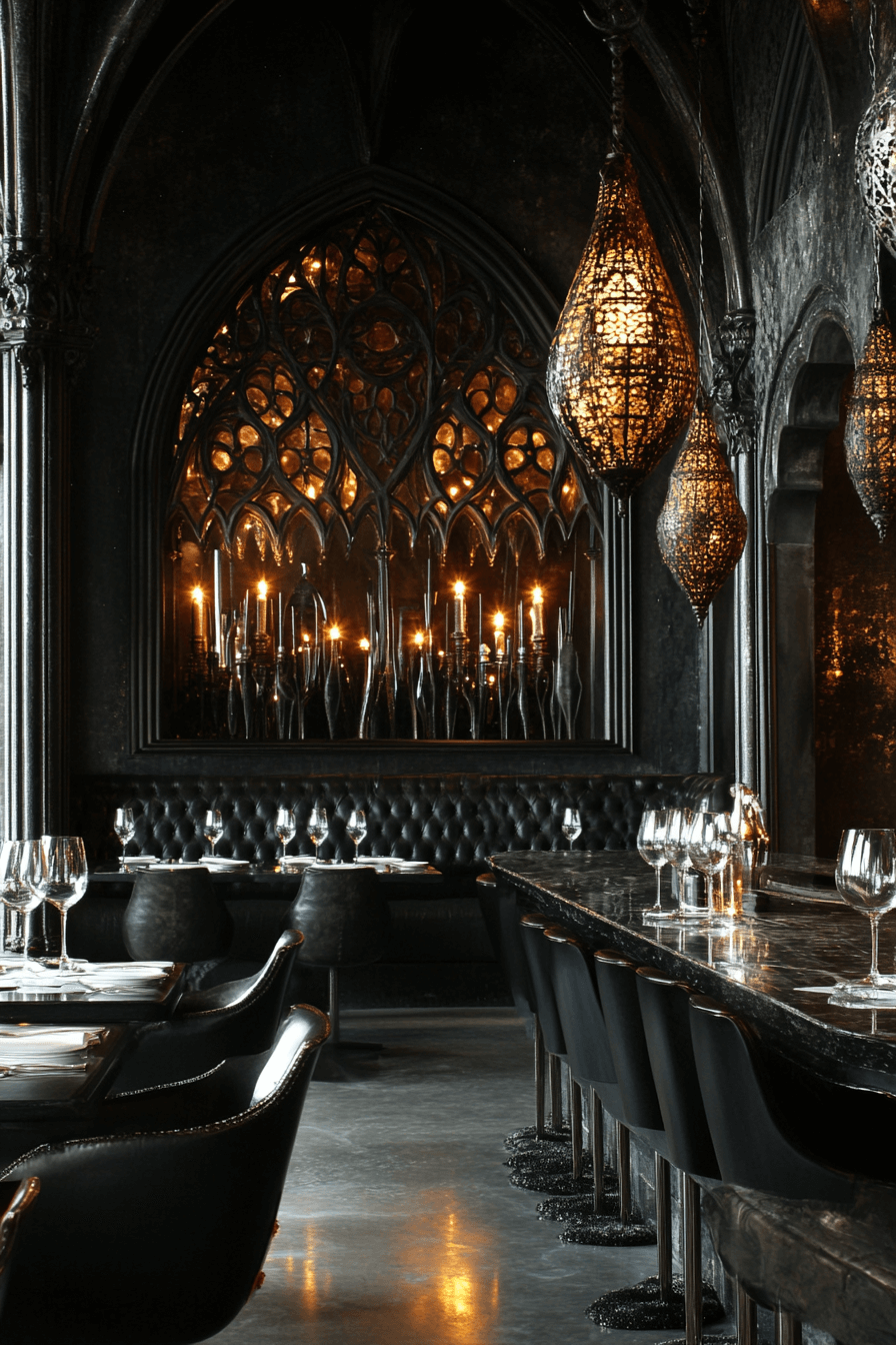modern victorian dining room