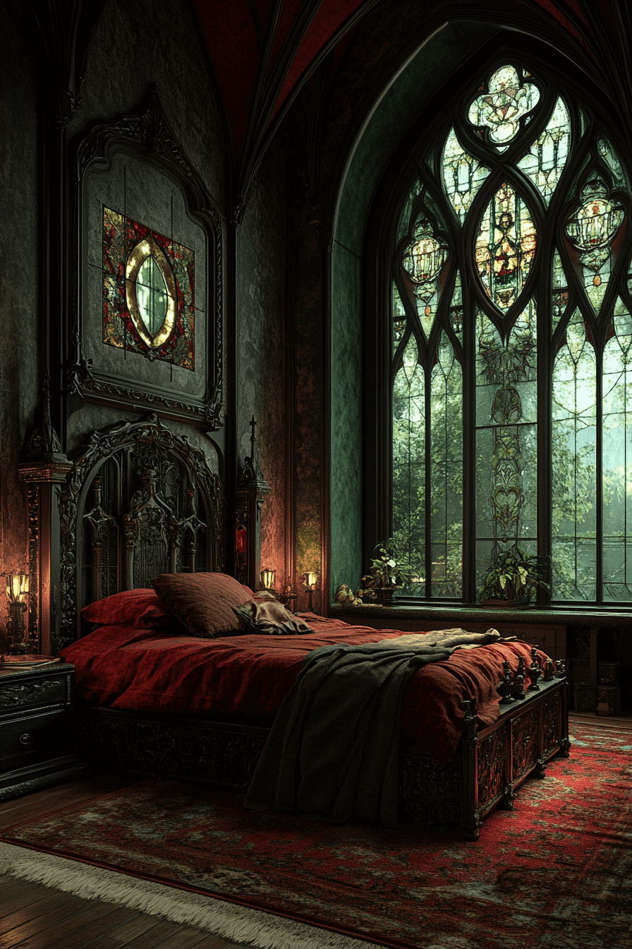 modern victorian bedroom