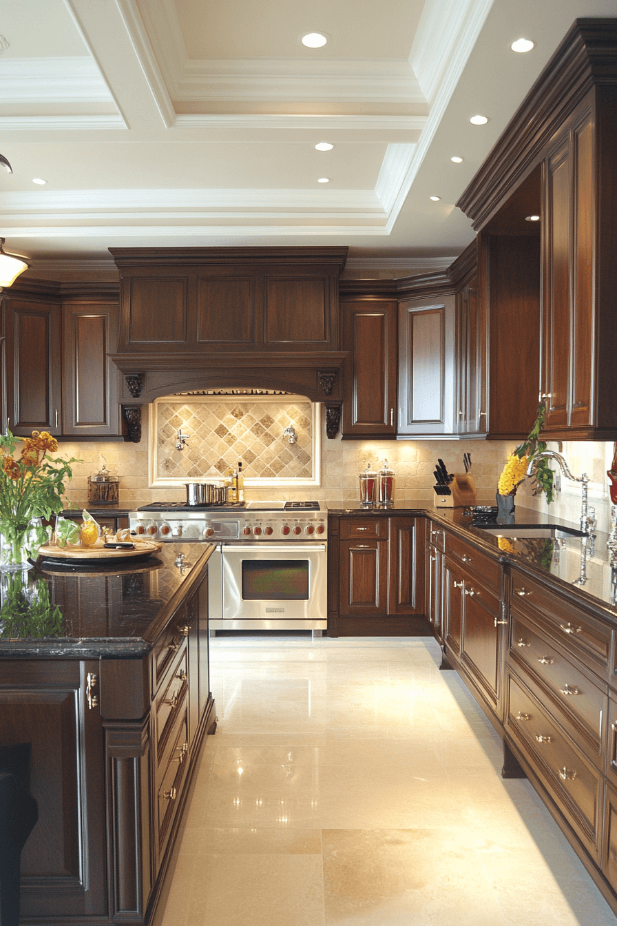 29 Cherry Kitchen Cabinets to Inspire Your Next Kitchen Makeover Cherry Kitchen Cabinets