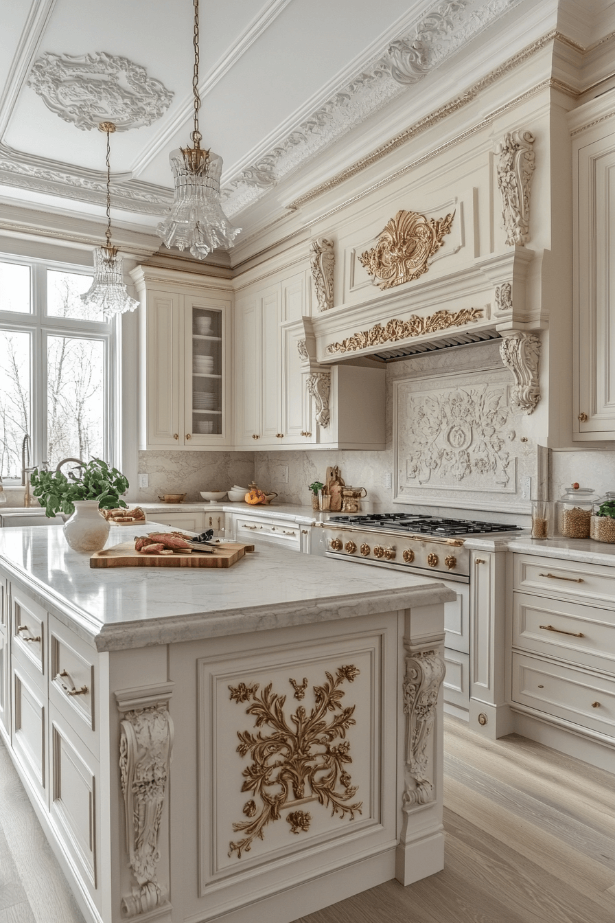 modern victorian kitchen