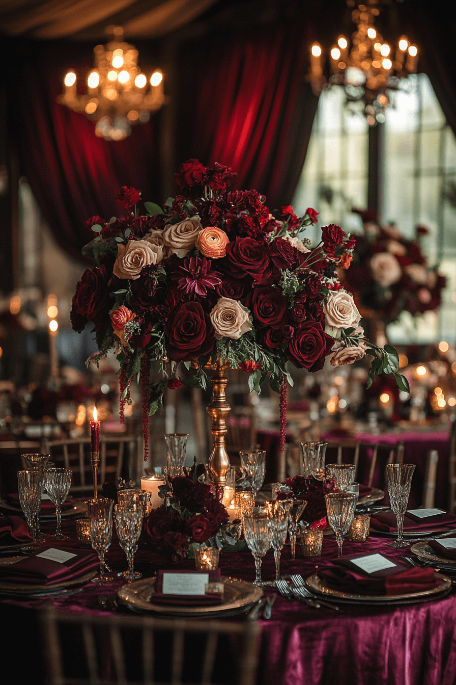 29 Moody Wedding Designs That Will Add Depth and Elegance to Your Big Day moody wedding