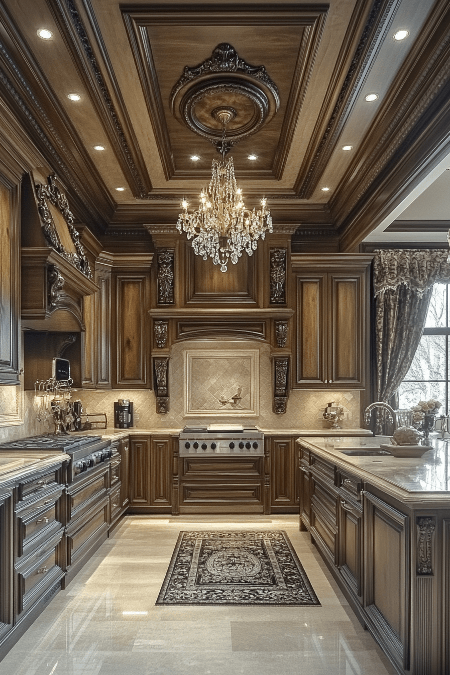 Walnut Kitchen Cabinets