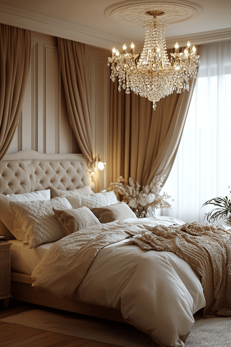 modern victorian bedroom