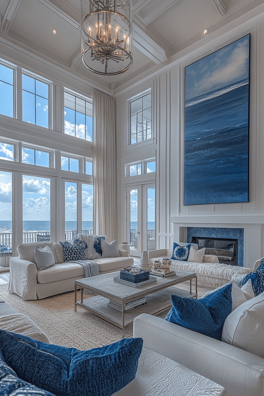 coastal cottage living room