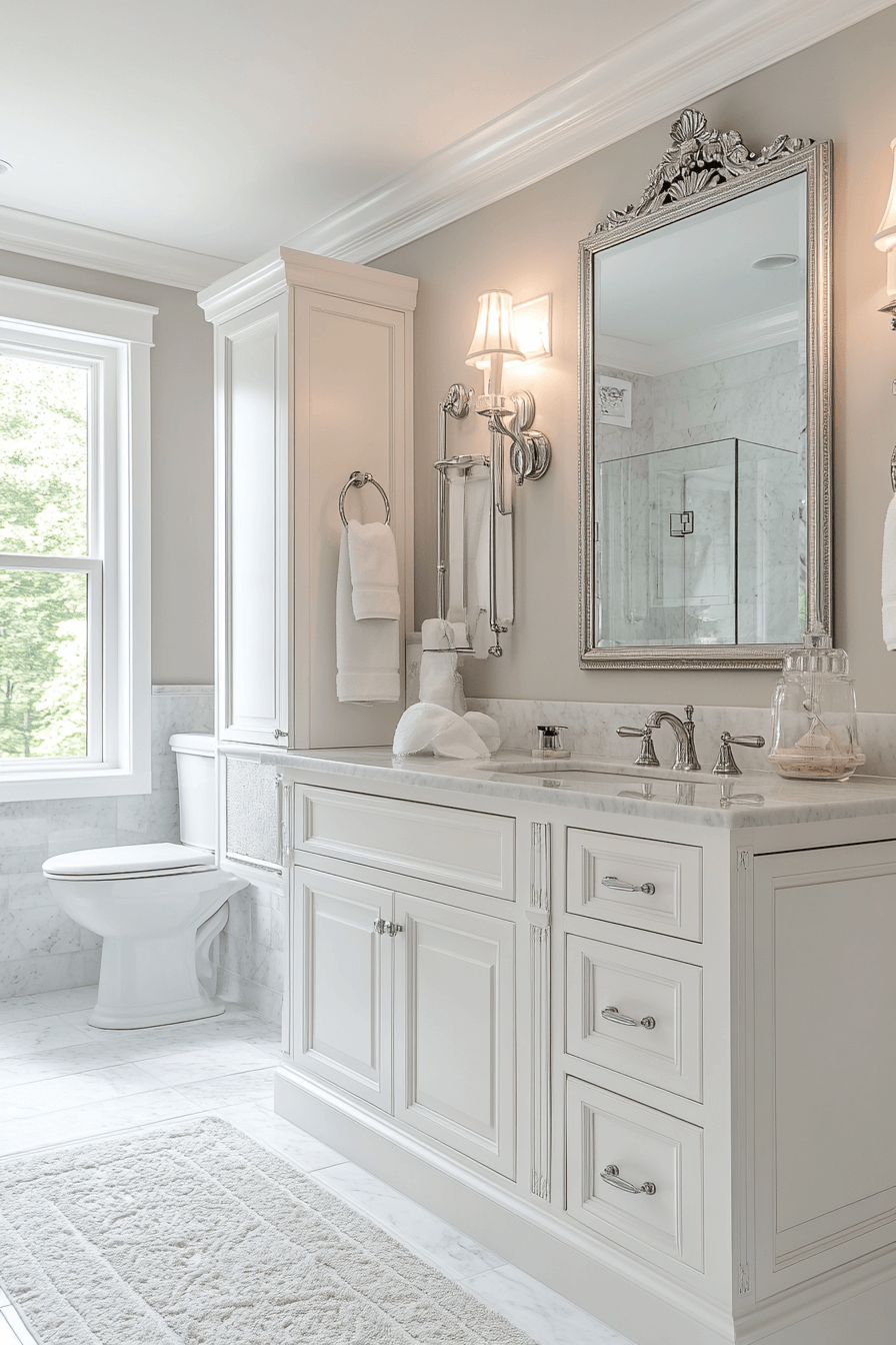 modern victorian bathroom