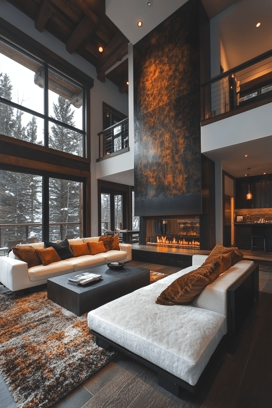 cabin living room