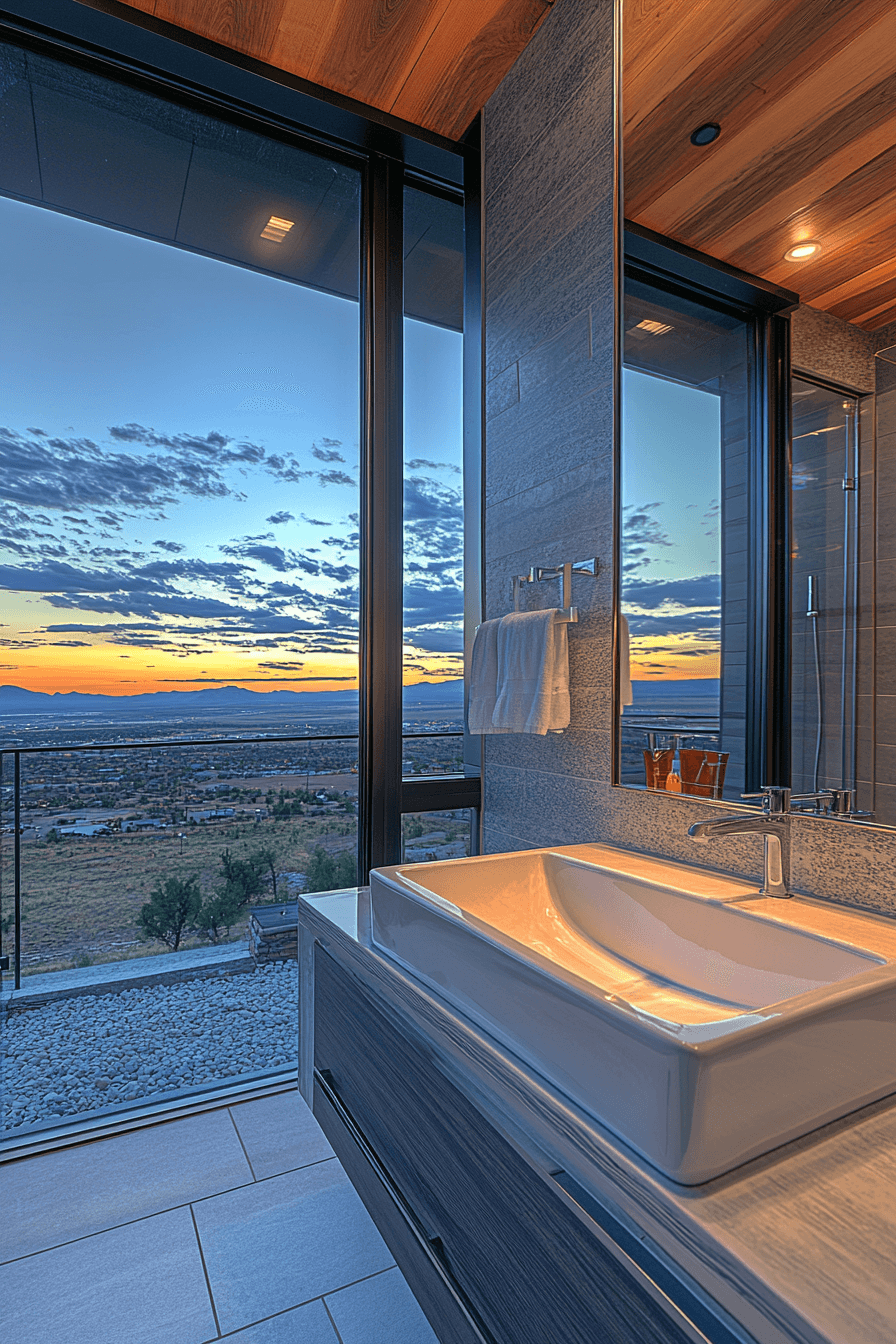 cabin bathroom